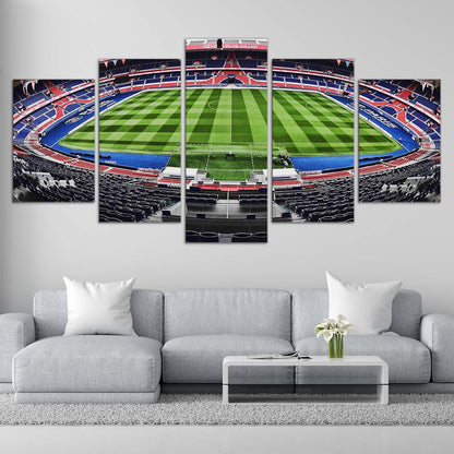 Tableau Paris Saint Germain FC PSG Stade 1 Toile Avec Cadre