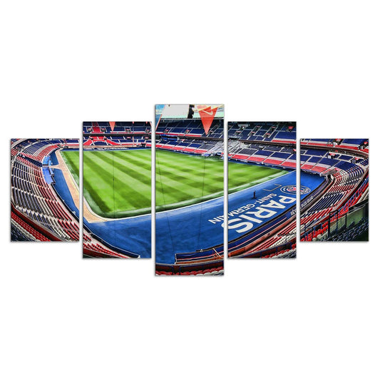 Tableau Paris Saint Germain FC PSG Stade 2 Toile Avec Cadre