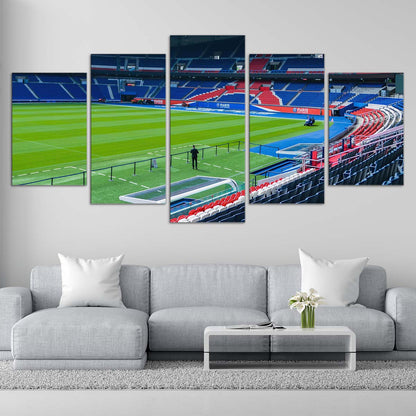 Tableau Paris Saint Germain FC PSG Stade 3 Toile Avec Cadre