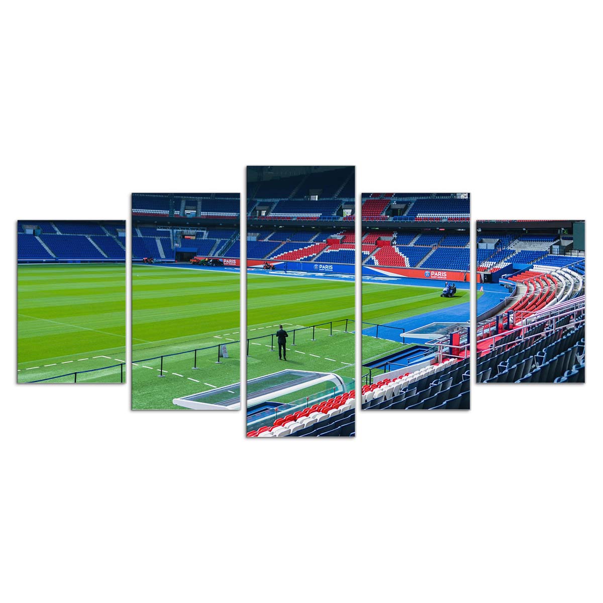 Tableau Paris Saint Germain FC PSG Stade 3 Toile Avec Cadre