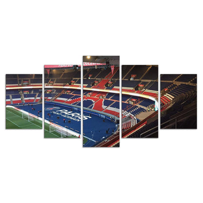 Tableau Paris Saint Germain FC PSG Stade 4 Toile Avec Cadre