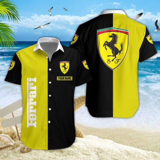 Chemise Hawaïenne Ferrari