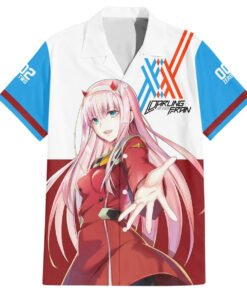 Chemise hawaïenne Zero Two - Darling in the Franxx