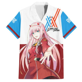 Chemise hawaïenne Zero Two – Darling in the Franxx