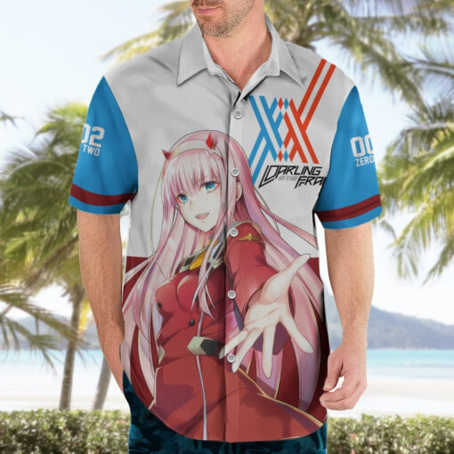 Chemise hawaïenne Zero Two - Darling in the Franxx – Image 3