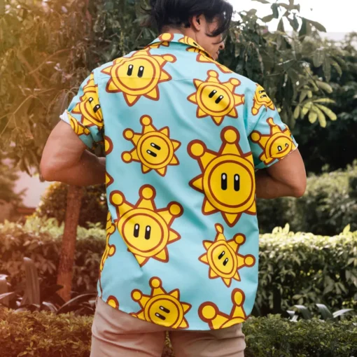 Chemise hawaïenne Sprite Brillant Mario Bros Sunshine – Image 3