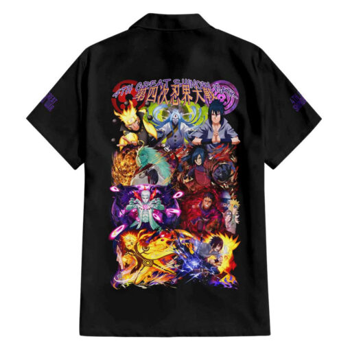 Chemise hawaïenne 4e Grande Guerre Ninja - Naruto Shippuden – Image 2