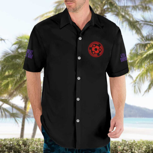 Chemise hawaïenne 4e Grande Guerre Ninja - Naruto Shippuden – Image 3