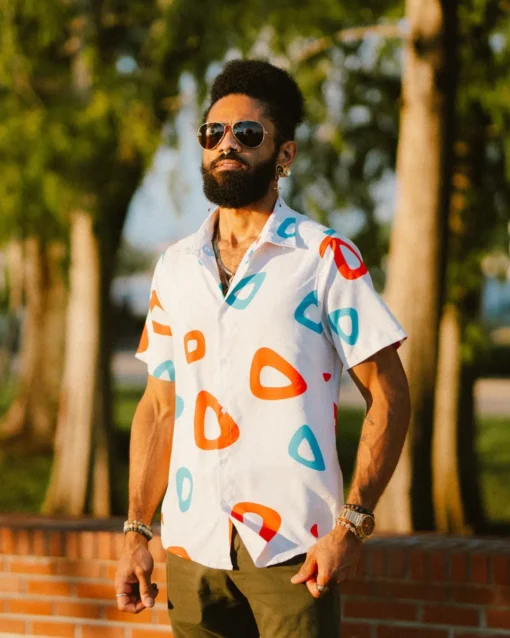 Chemise hawaïenne Motif Togepi Pokémon – Image 3