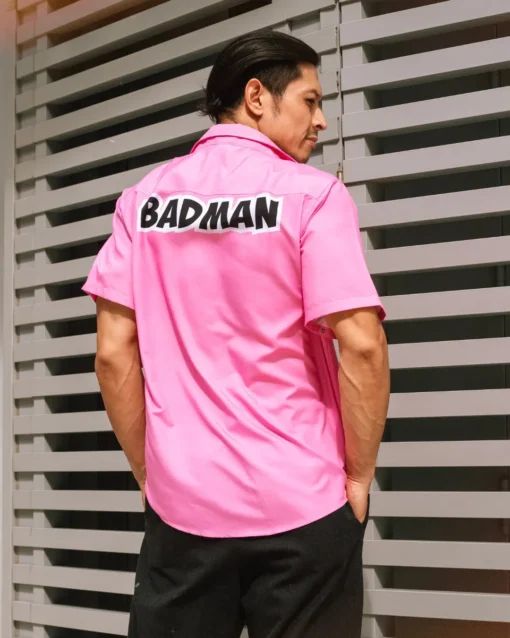 Chemise hawaïenne Vegeta Badman Rose Dragon Ball Z – Image 2