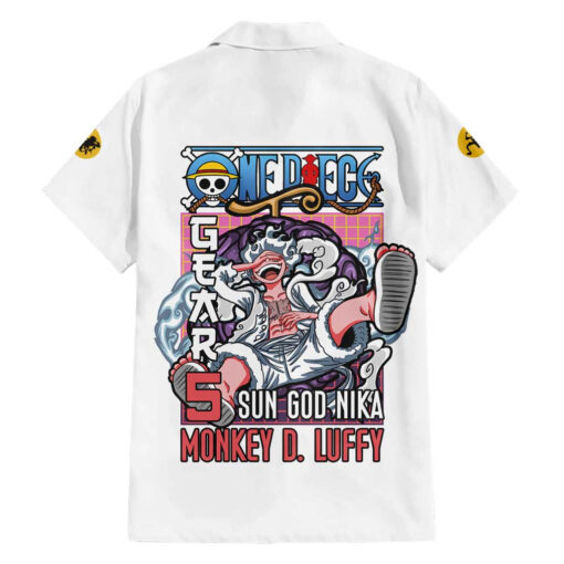 Chemise hawaïenne Luffy Gear 5 - One Piece – Image 2