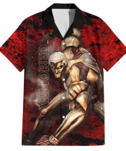 Chemise hawaïenne Titan Cuirassé – L’Attaque des Titans