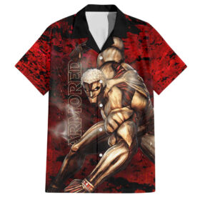 Chemise hawaïenne Titan Cuirassé – L’Attaque des Titans