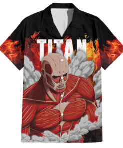 Chemise hawaïenne Titan Colossal – L’Attaque des Titans