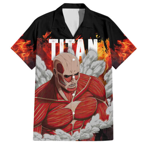Chemise hawaïenne Titan Colossal – L’Attaque des Titans