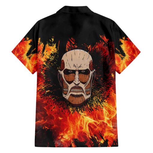 Chemise hawaïenne Titan Colossal – L’Attaque des Titans – Image 2