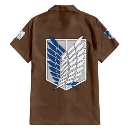 Chemise hawaïenne Levi Ackerman – L’Attaque des Titans – Image 2