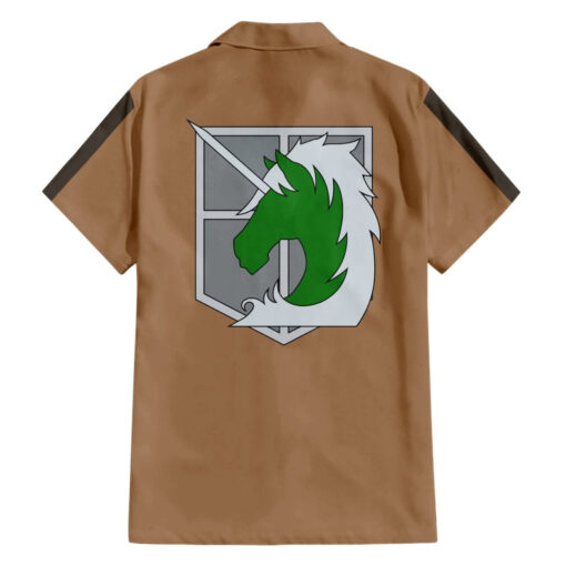Chemise hawaïenne Brigade Spéciale – L’Attaque des Titans – Image 2