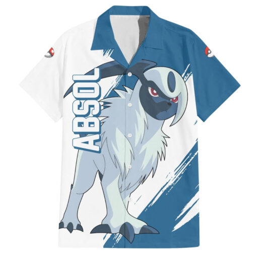 Chemise hawaïenne Absol - Pokémon