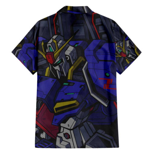 Chemise hawaïenne Gundam abstrait - fond artistique – Image 2