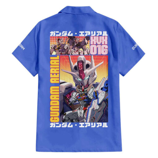 Chemise hawaïenne Gundam Aerial - La Sorcière de Mercure – Image 2