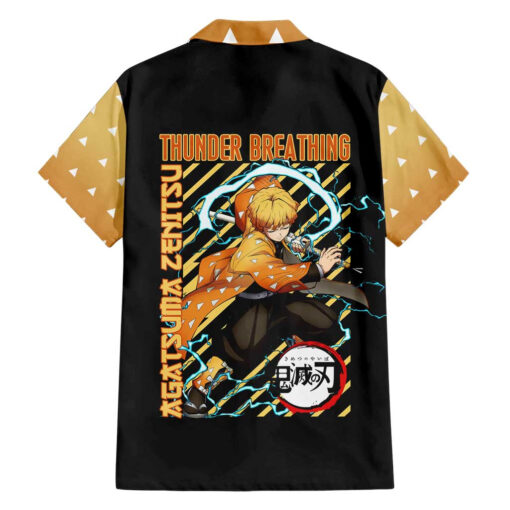 Chemise hawaïenne Zenitsu Agatsuma - Demon Slayer – Image 2