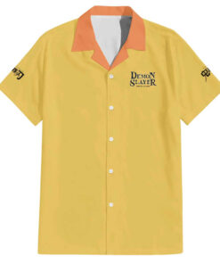 Chemise hawaïenne Zenitsu version 2 - Demon Slayer