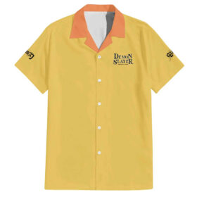 Chemise hawaïenne Zenitsu version 2 – Demon Slayer