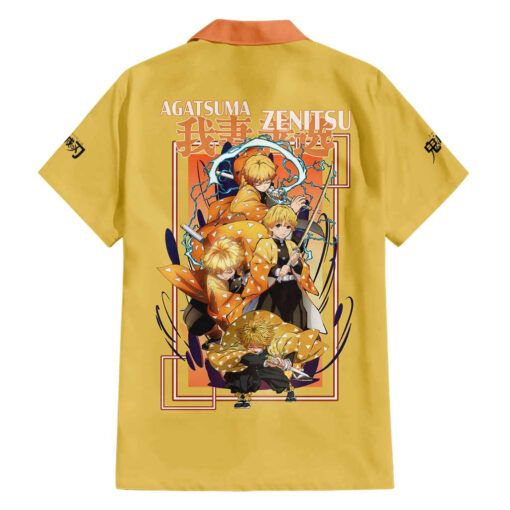 Chemise hawaïenne Zenitsu version 2 - Demon Slayer – Image 2