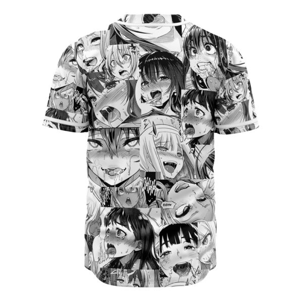 Maillot de baseball Collage Manga Ahegao – Image 2