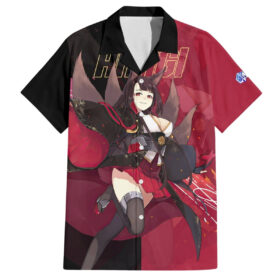 Chemise hawaïenne Akagi – Azur Lane