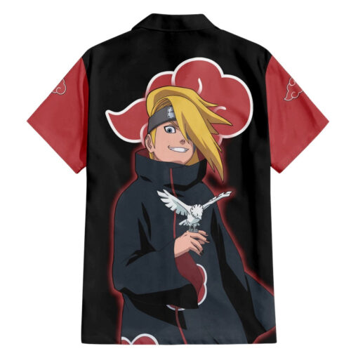 Chemise hawaïenne Deidara - Akatsuki - Naruto – Image 2