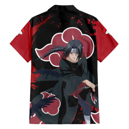 Chemise hawaïenne Itachi Uchiwa - Akatsuki - Naruto – Image 2