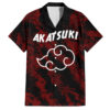 Chemise hawaïenne Pain - Akatsuki - motif tie & dye