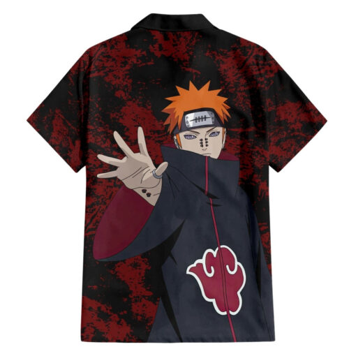 Chemise hawaïenne Pain - Akatsuki - motif tie & dye – Image 2