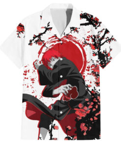 Chemise hawaïenne Sasori - Akatsuki - style japonais
