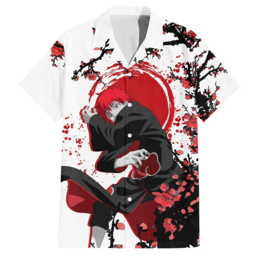 Chemise hawaïenne Sasori - Akatsuki - style japonais