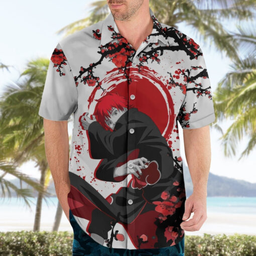 Chemise hawaïenne Sasori - Akatsuki - style japonais – Image 3