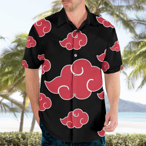Chemise hawaïenne uniforme Akatsuki - Naruto – Image 3