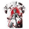 Chemise hawaïenne Akaza - style anime japonais