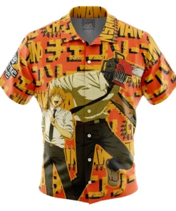 Chemise hawaïenne Denji Chainsaw Man