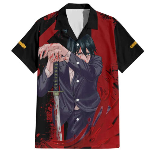 Chemise hawaïenne Aki Hayakawa - anime Chainsaw Man