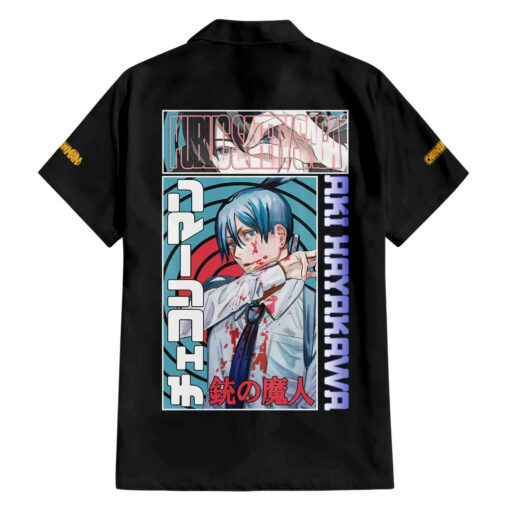 Chemise hawaïenne Aki Hayakawa - Chainsaw Man – Image 2
