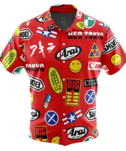 Chemise hawaïenne Akira Full Décalques