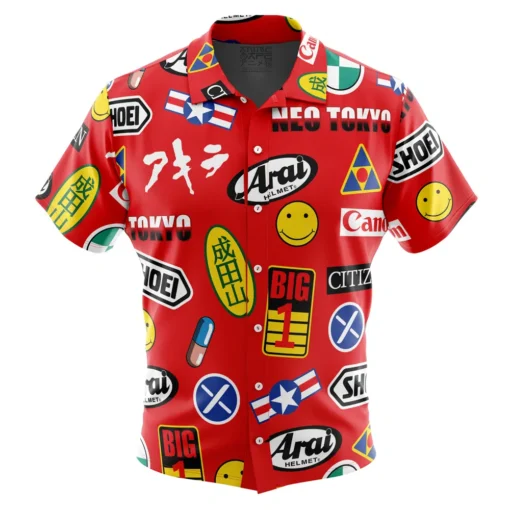 Chemise hawaïenne Akira Full Décalques