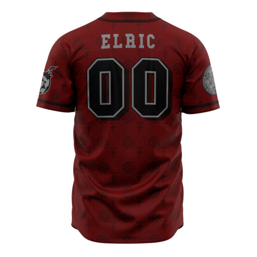 Maillot de baseball Alchimistes Elric Fullmetal Alchemist – Image 3