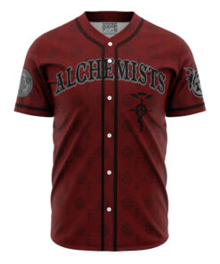 Maillot de baseball Alchimistes Elric Fullmetal Alchemist