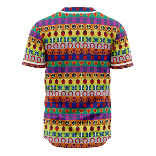 Maillot de baseball Motifs de Tous les Symboles JoJo’s Bizarre Adventure – Image 2