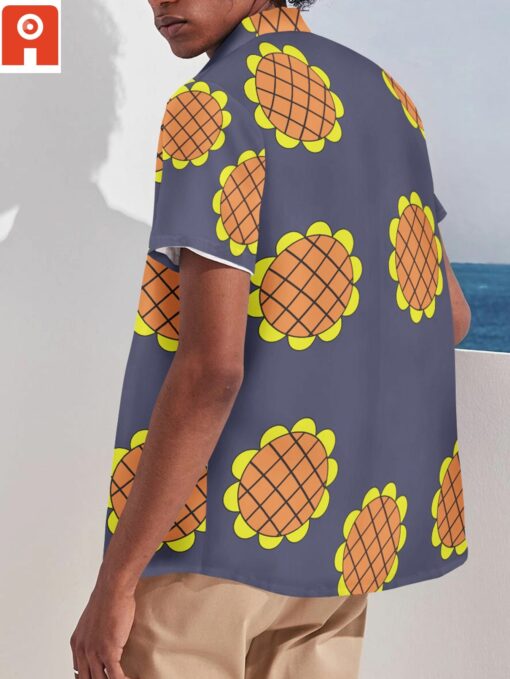 Chemise hawaïenne Aloha Dressrosa – Chapeau de paille – Image 2