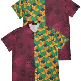 Chemise hawaïenne emblème Giyu Aloha